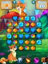 Kitty Crush - puzzle games with cats and candy Image