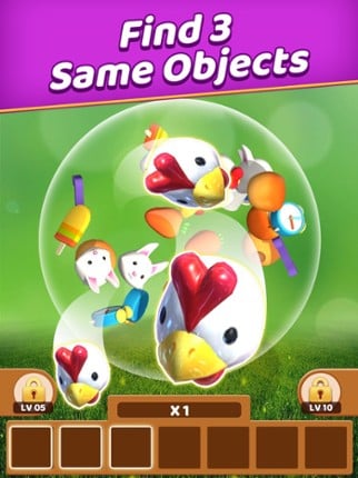 Match 3D Bubble screenshot