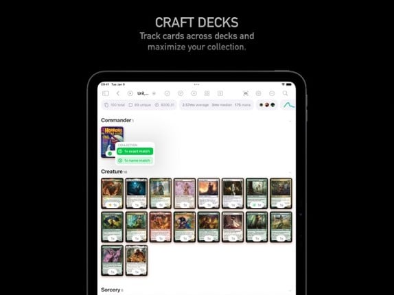 MTG Scanner - Lion’s Eye screenshot