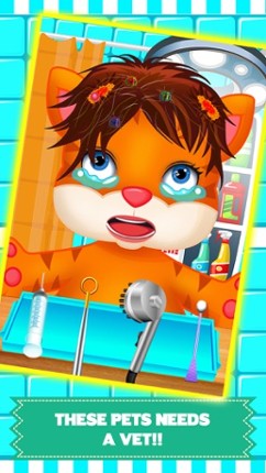 Newborn Pet Mommy's Hair Doctor - my new born baby salon &amp; spa games for kids Image