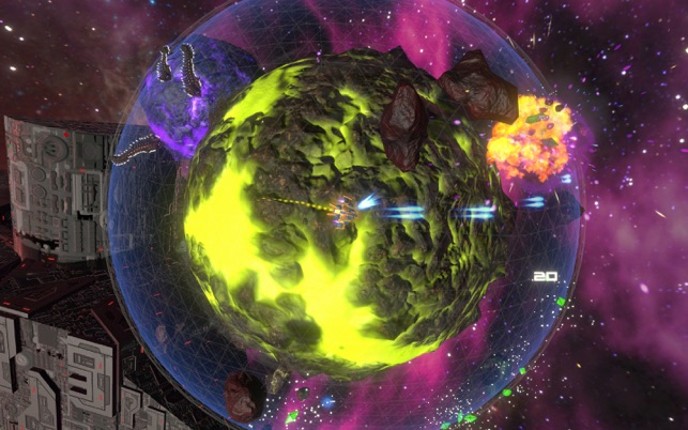 Orbital Invaders. Space action screenshot