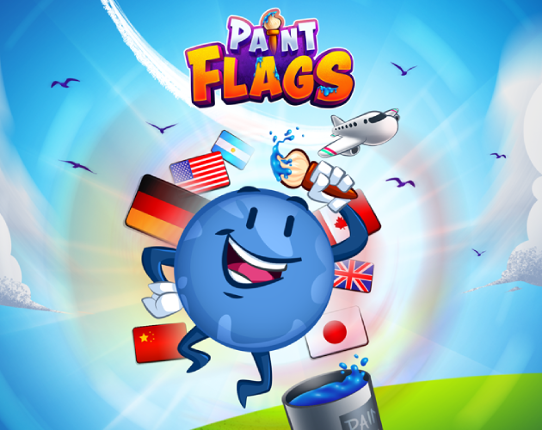 Paint Flags of the World Game Cover