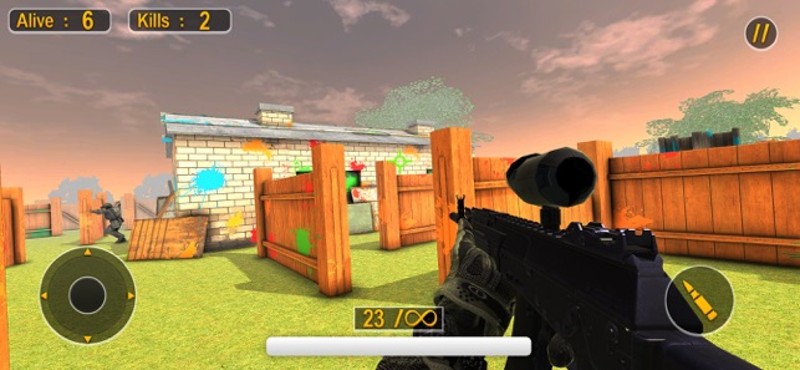 Paintball Shooting Maze Mayhem screenshot