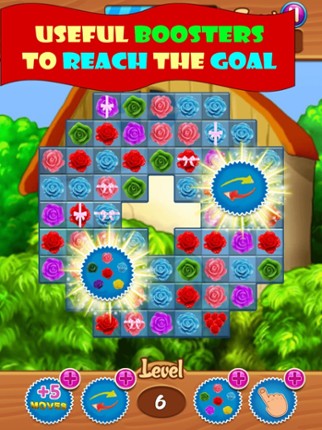Rose Garden Match 3 screenshot