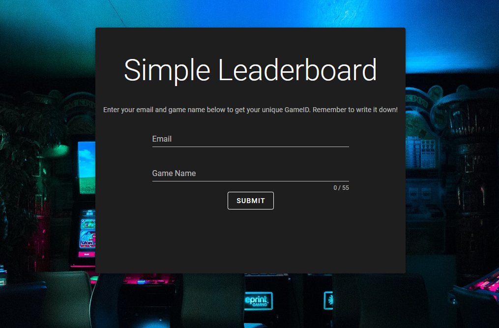 Games like Simple Leaderboard API