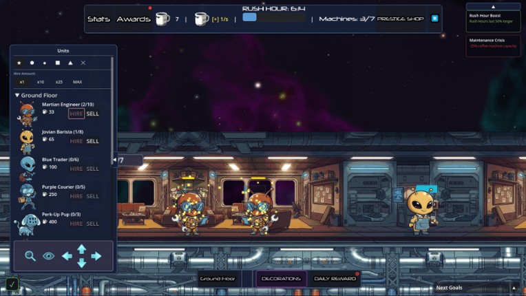 Starbrew Station screenshot