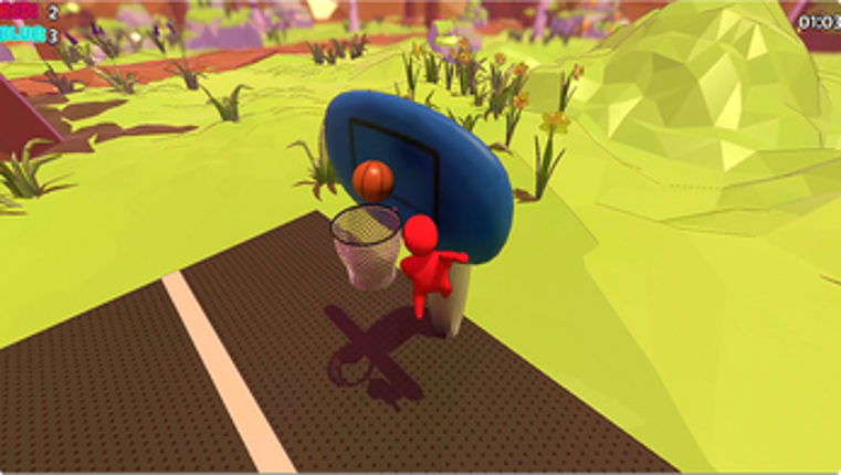 Sunset Dunkin - Multiplayer Ragdoll Basketball screenshot