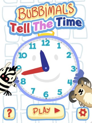 Tell the Time with Bubbimals Image