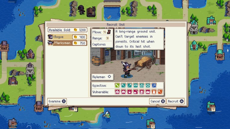 Wargroove screenshot