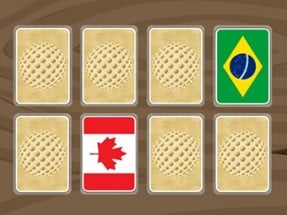 World Flags Memory Image