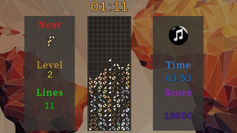 Zetris screenshot