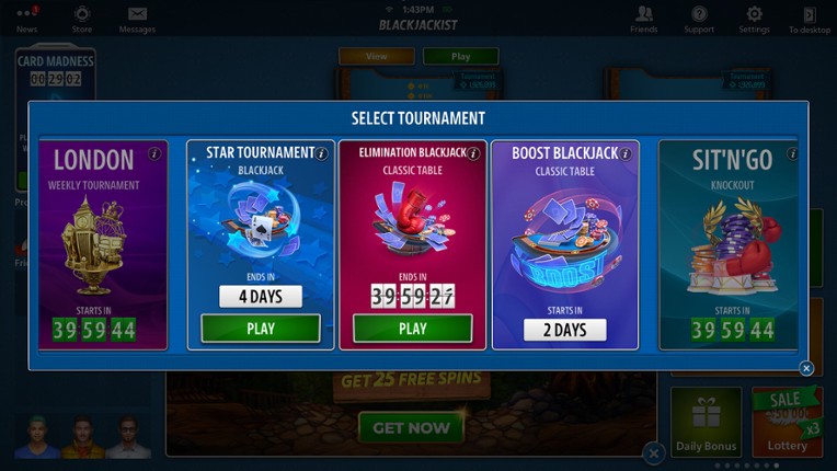 Blackjack 21: Blackjackist screenshot