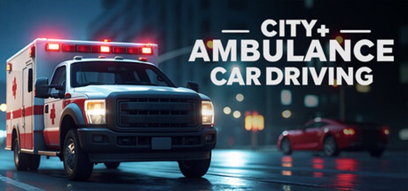 City Ambulance Car Driving Image