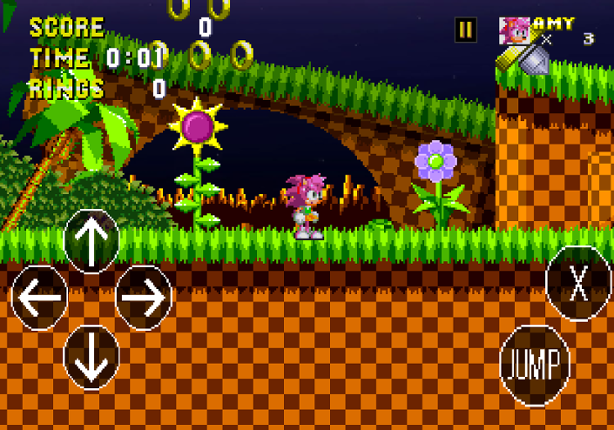 Classic Amy Adventures (Android Sonic fan-game) Image