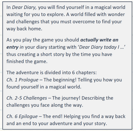 Dear Diary screenshot