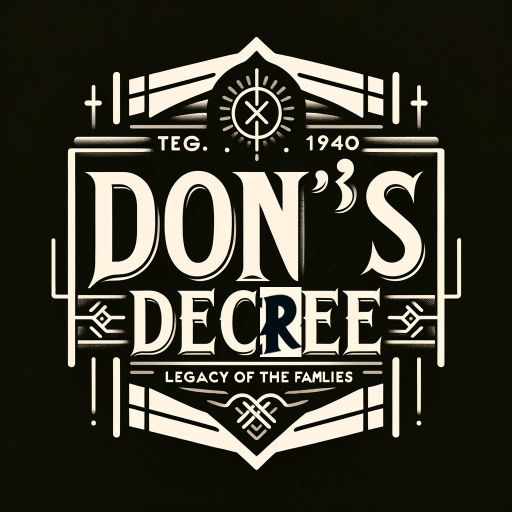 Games like Don's Decree: Legacy of the Families.
