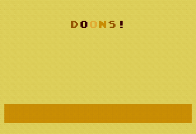 Doons (Atari 8-Bit) by Kim Slawson Image