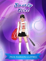 Dress Up Games - Sporty Girl Image