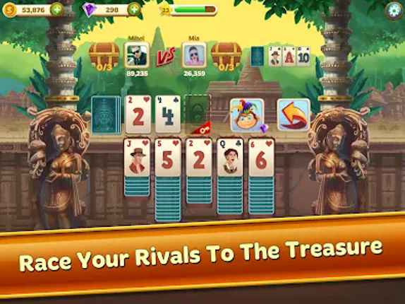 Solitaire Treasure Hunt screenshot