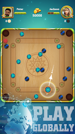 Carrom Super: Disc Game Image