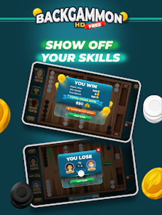 Backgammon HD - Offline screenshot