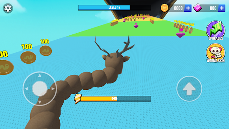 Hungry Worm: Eat Master screenshot