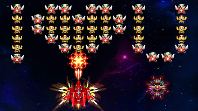 Galaxy Attack: Chicken Shooter screenshot