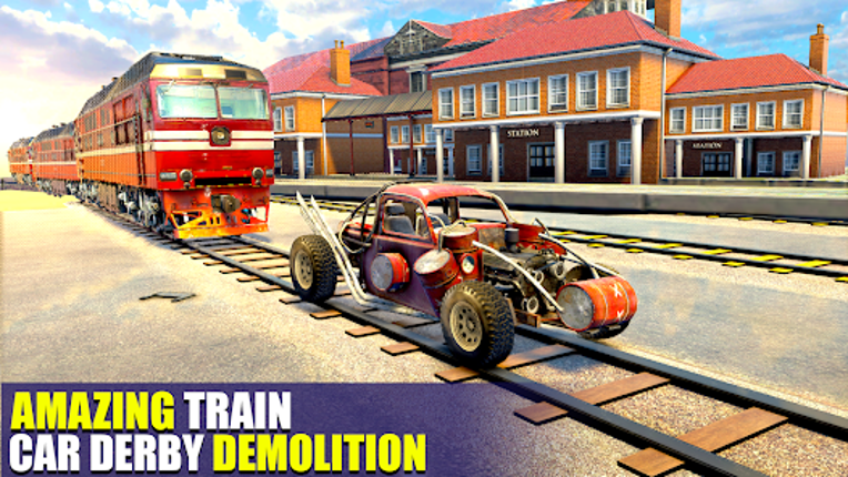 Train Car Crash Derby Game 3D Image