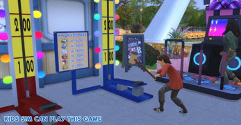 Functional High Striker Carnival Game Image