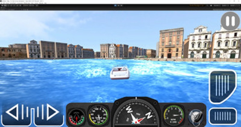 Horizon Venice Boat Simulator screenshot