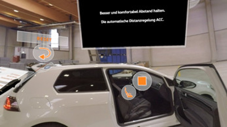 Virtual Reality Testdrive - Volkswagen screenshot