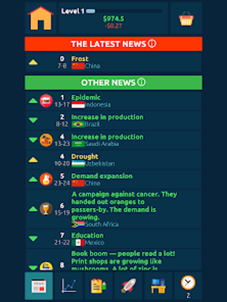 Stock Exchange Game Simulator screenshot