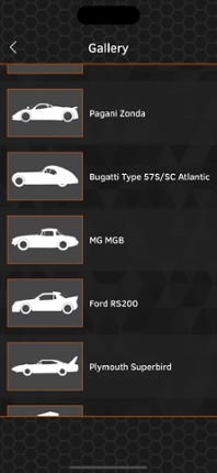 Guess the Iconic Car screenshot