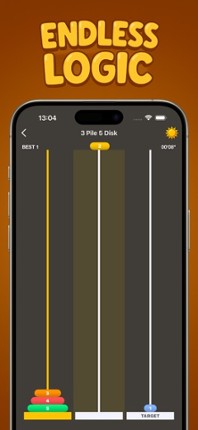 Hanoi Tower: Stack Puzzle Image