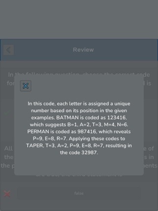 Logic IQ Knowledge Quiz screenshot