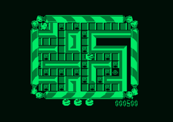 Mad Mix Game (Amstrad PCW / PCW Plus) screenshot