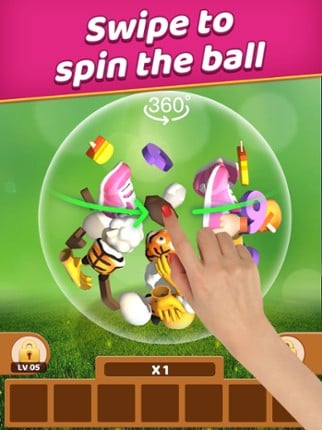 Match 3D Bubble screenshot