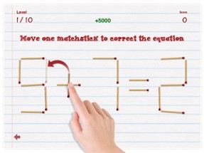 Matchmatics Lite - The Matchstick Math Puzzle Game Image