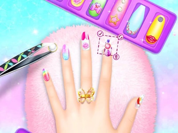 Nail Salon Girl Games Game Cover