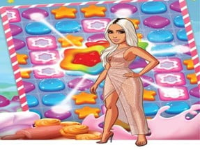 Play Kim kardashian Sweet Matching Game Image