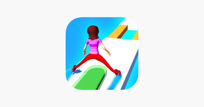 Sky Roller Skating Girl Image