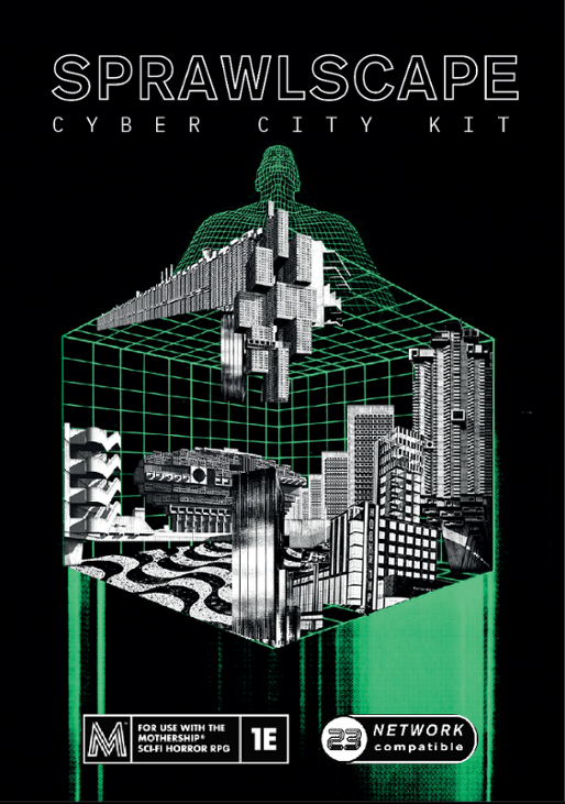 Games like SPRAWLSCAPE Mothership 1e compatible cyberpunk