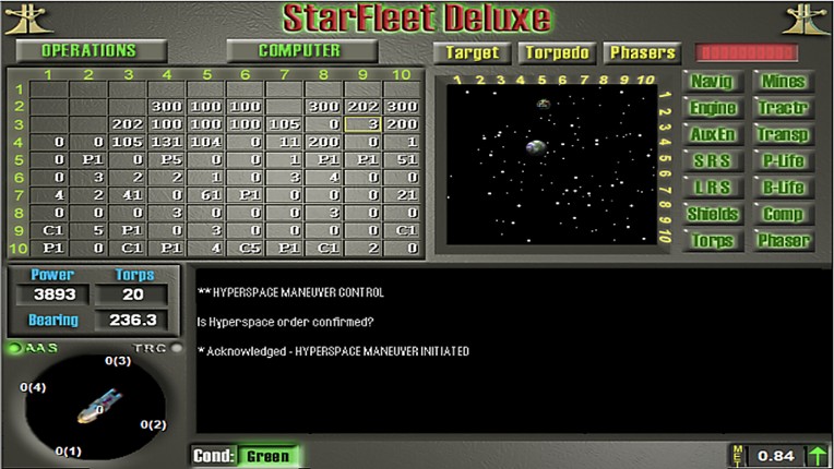Star Fleet Deluxe screenshot