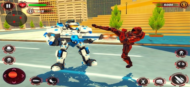 Super Flash Robot Hero Game screenshot