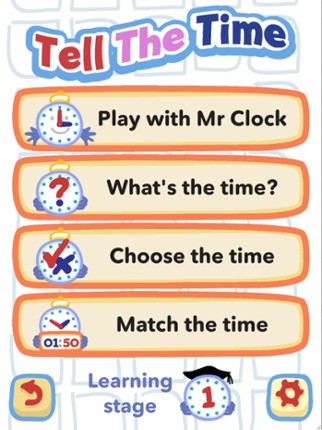 Tell the Time with Bubbimals screenshot