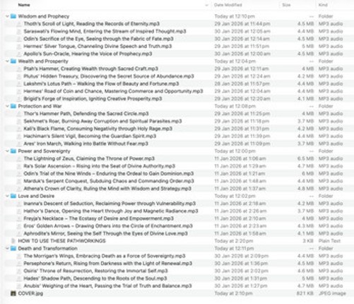 Walking with the Gods: Pathworkings of Power Image