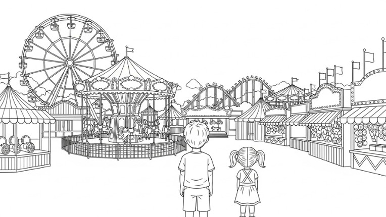 100 Cats Lost in Funfair Frenzy Image