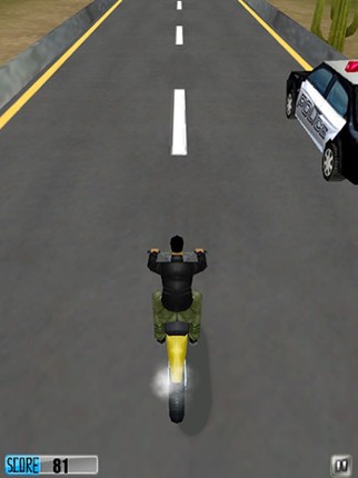 3D Traffic Highway Rider MotoX screenshot