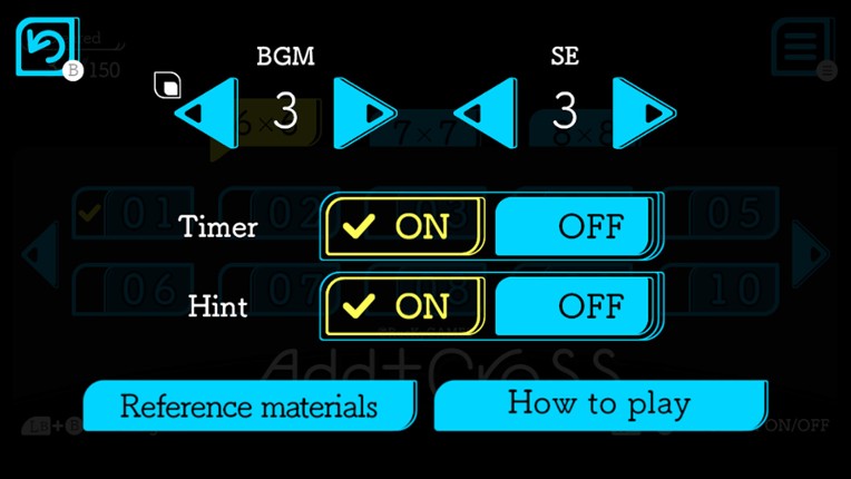 Add Cross screenshot