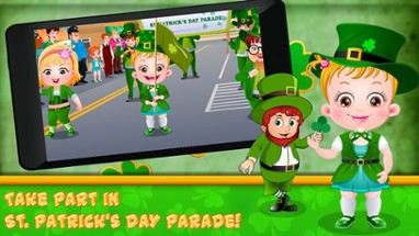 Baby Hazel St.Patricks Day Image